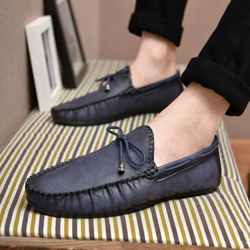 Opulent Stride Slip-On Driving Shoes