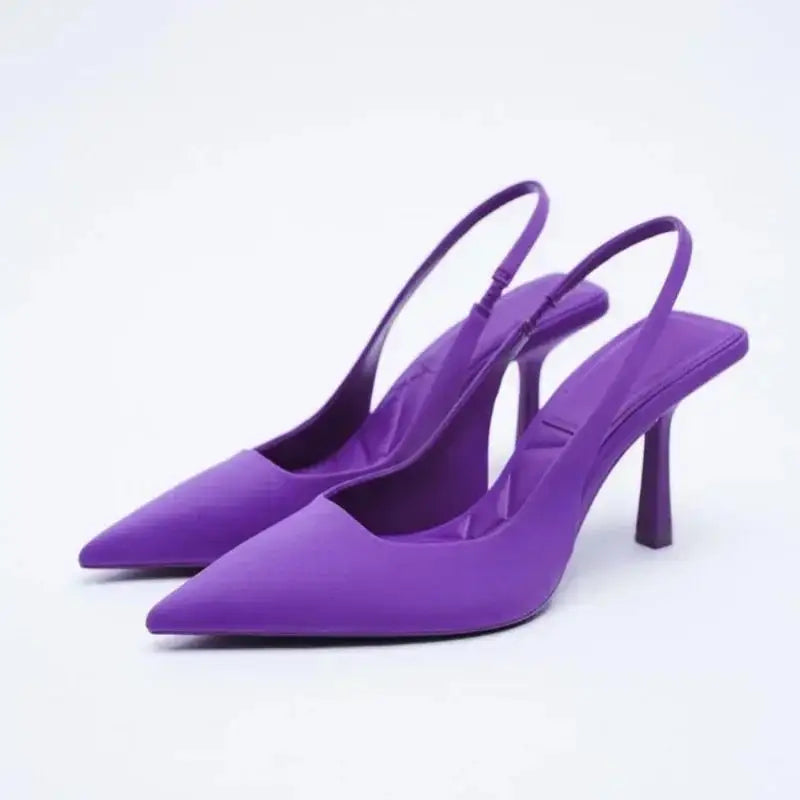 Comfortable Mid-Heel Pump Shoes