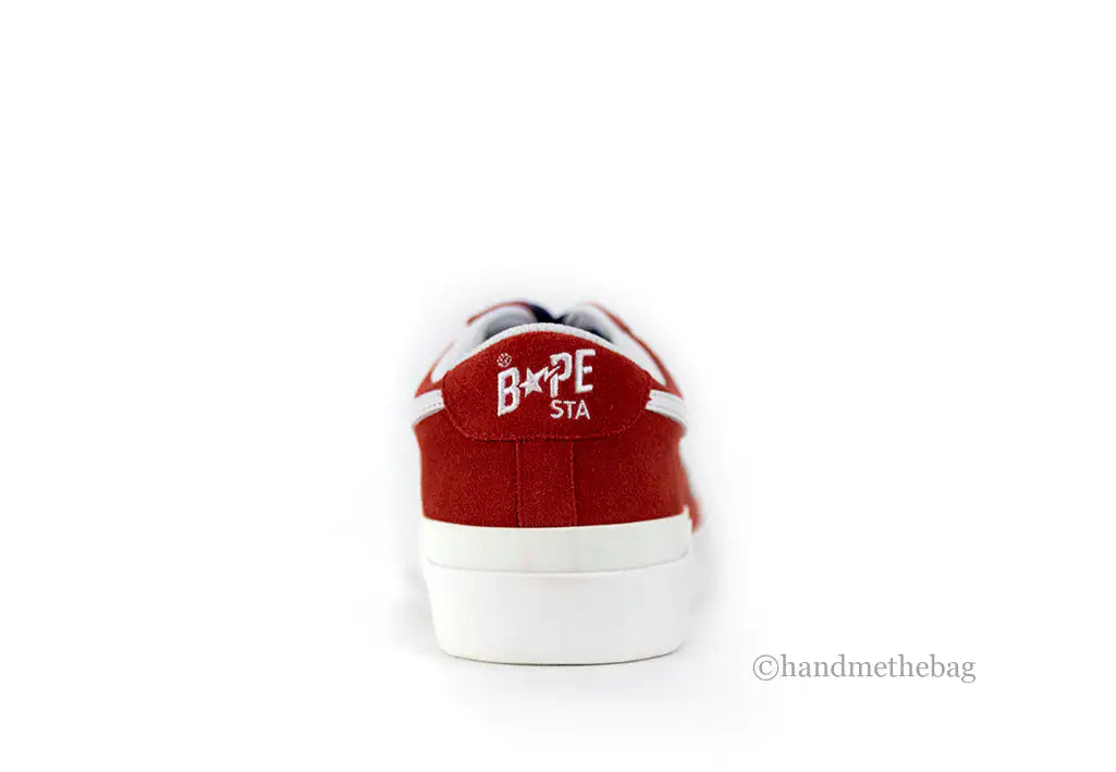 Bathing Ape Mad Sta Suede Leather Sneakers