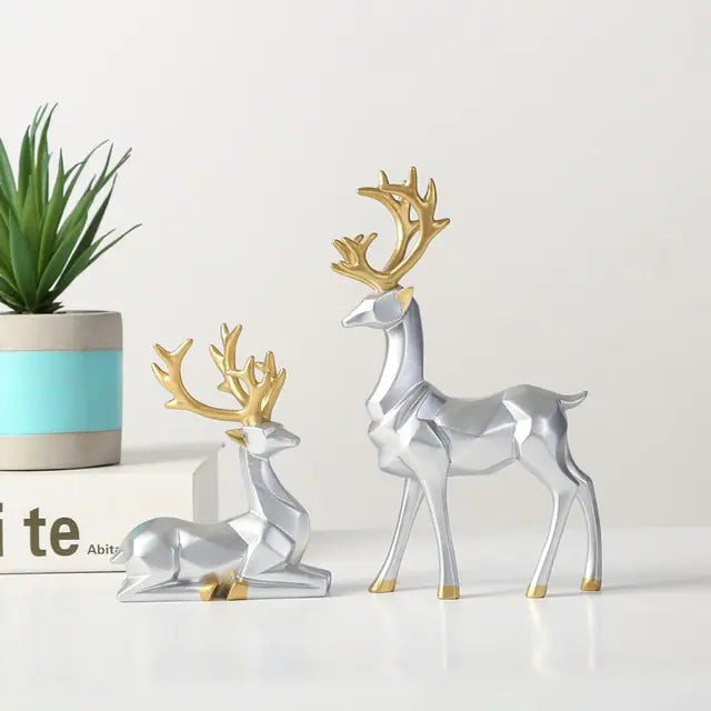 Charming Elk and Deer Decor