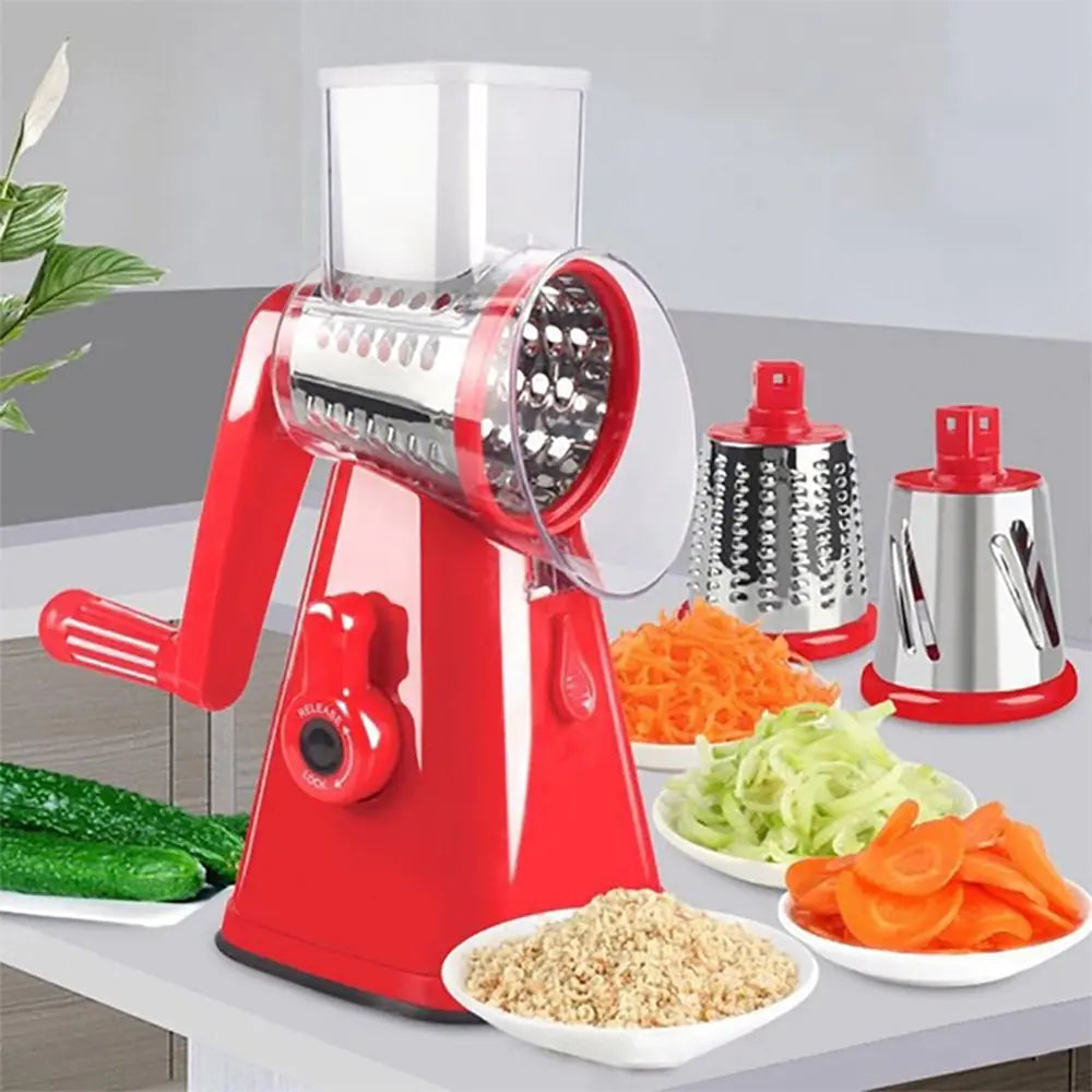 STOMART.CO.UK Ultimate Vegetable Cutter & Mini Grinder Combo Kitchen Free Text