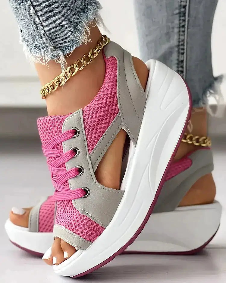 Summer Open Toe Sneakers