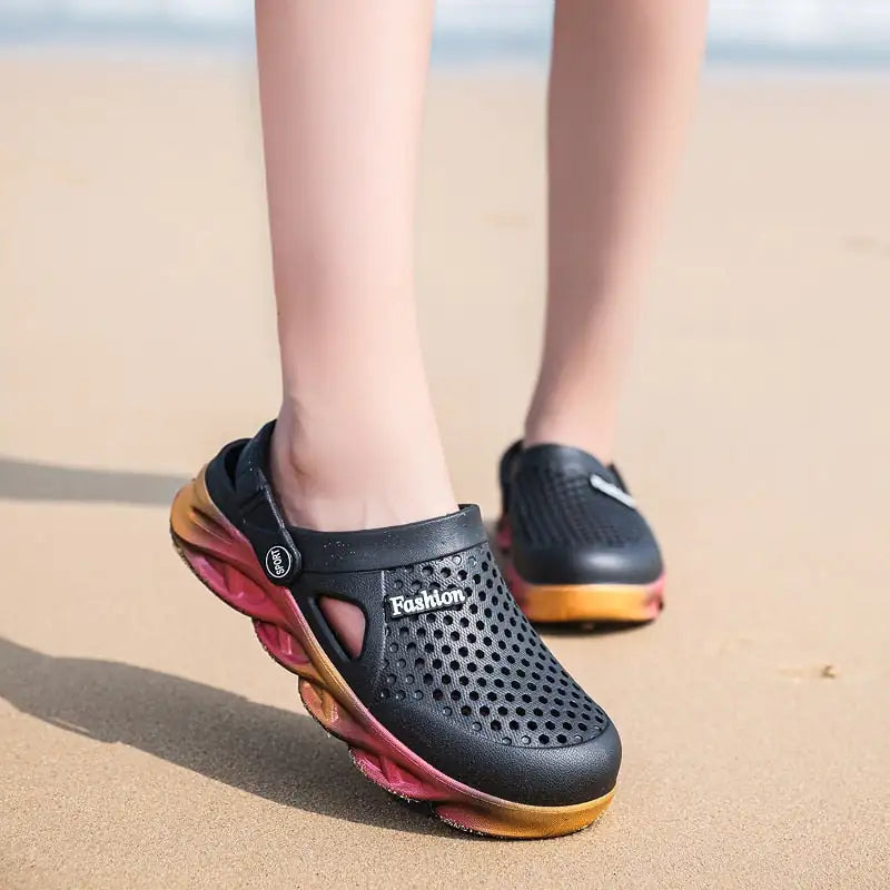 Colourful Beach Crocs Shoes