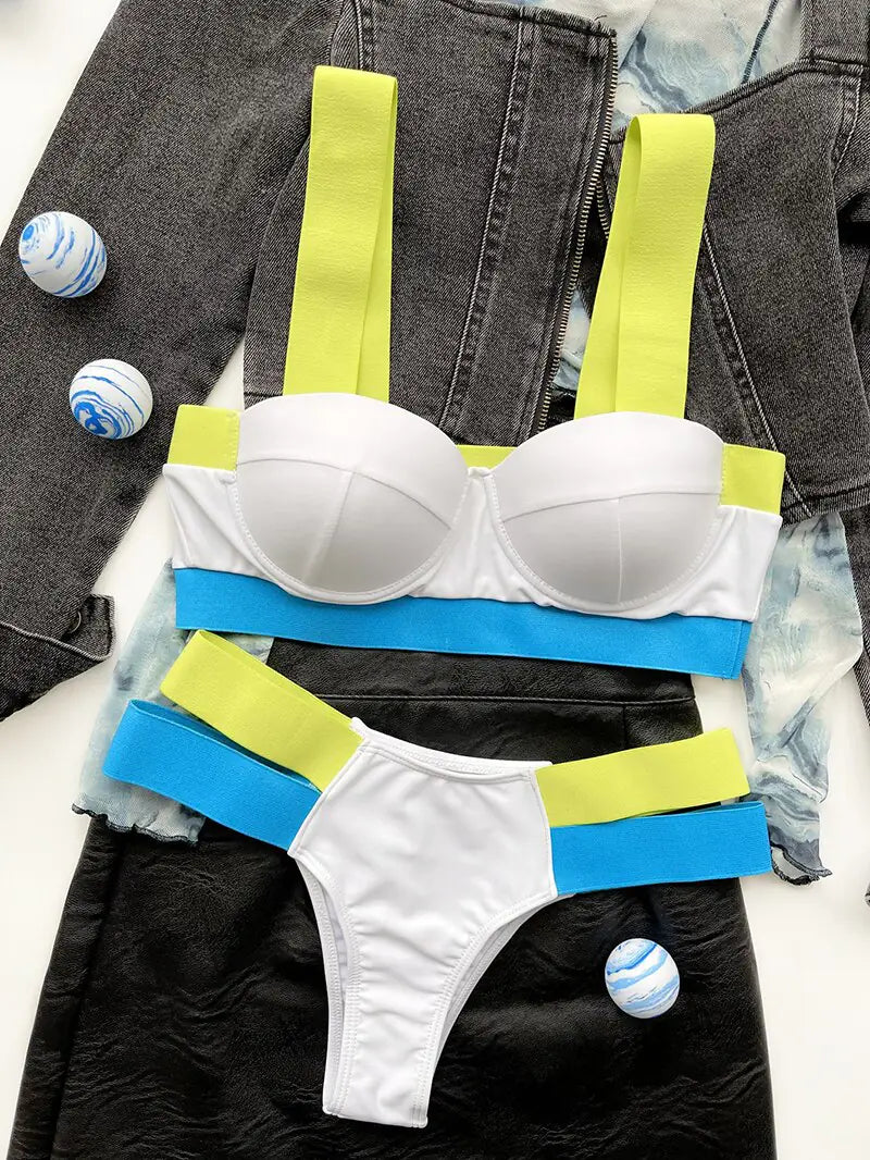 Women's Comfortable Bikini Beach Swimwear