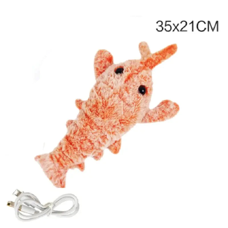 Jumping Shrimp Cat Toy