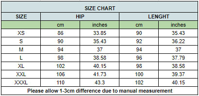 Super Cargo Designer Pencil Trousers Size Chart