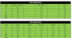 Men's Hoodie Pants Jacket Tracksuit Size Chart