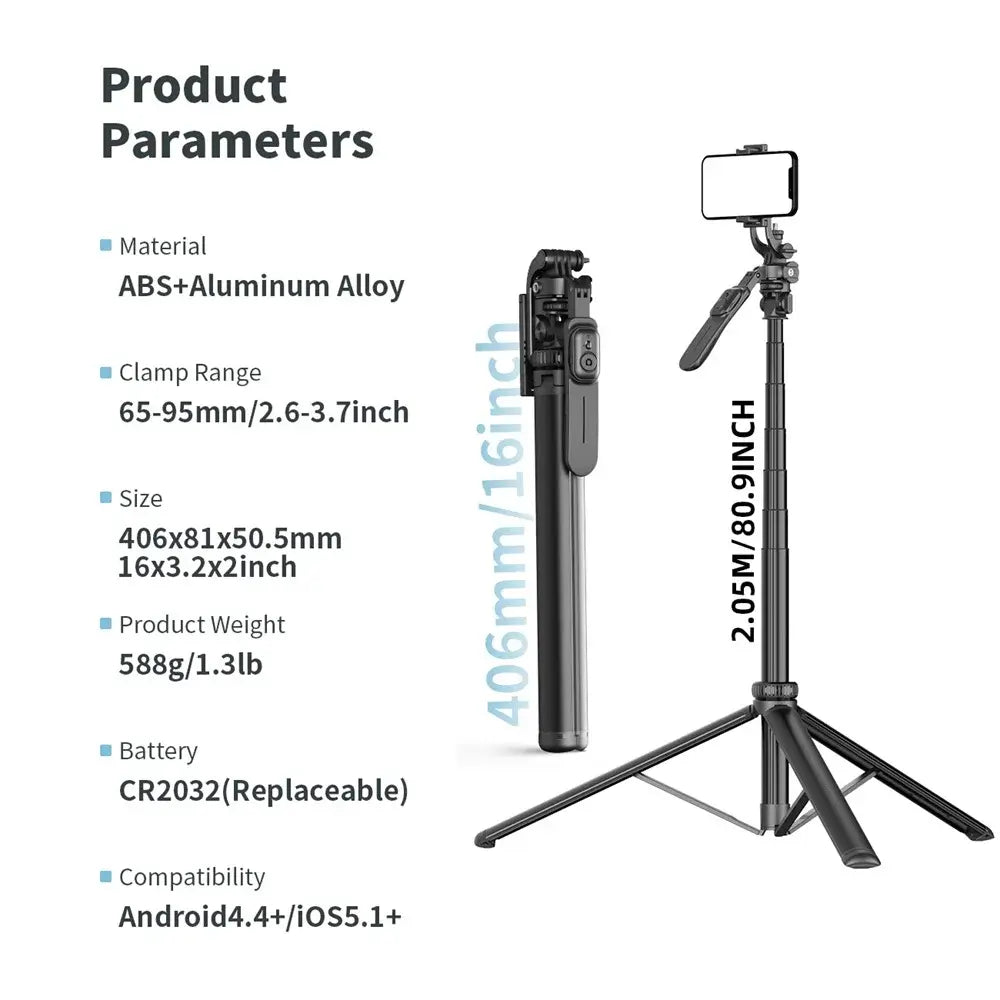 Auto Face Tripod with Stabilizer