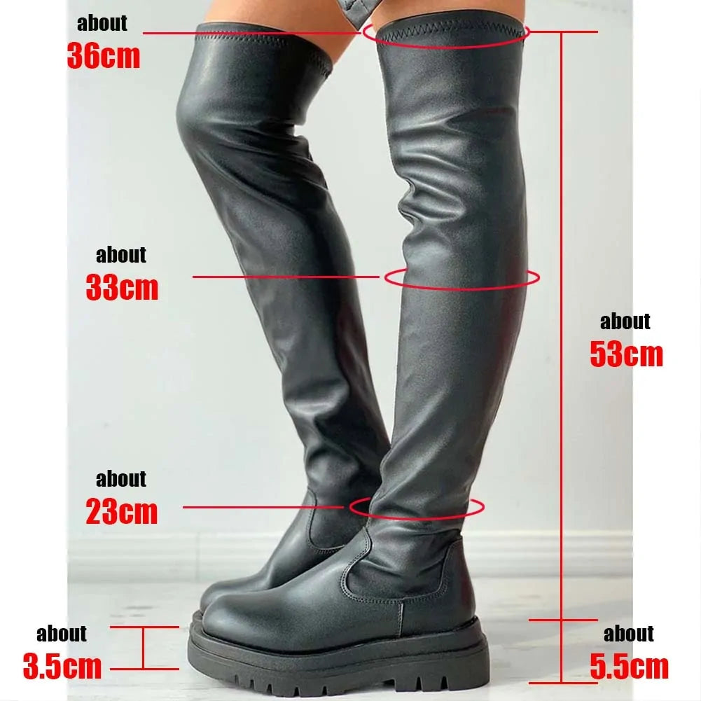 Women's Thigh Platform High Boots