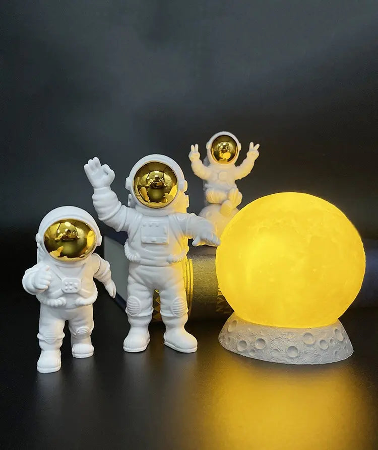 Astronaut Ornament Moon Ambient Light