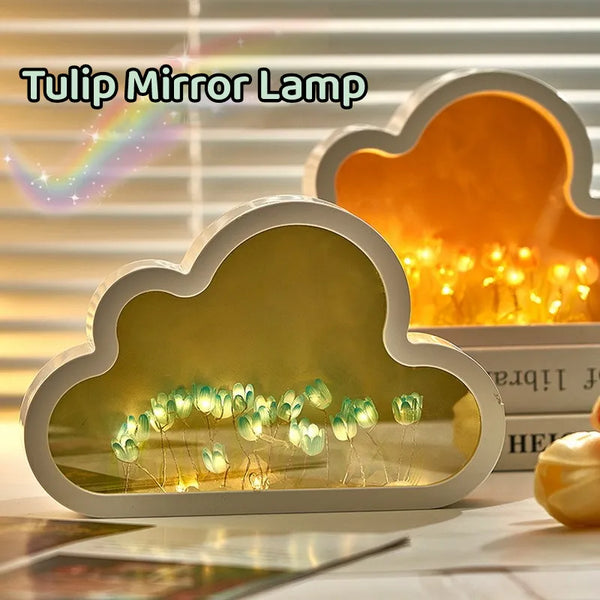 Tulip Mirror Lamp Cloud