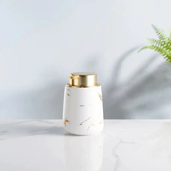 Soap Cream Ceramic Dispensing Bottle