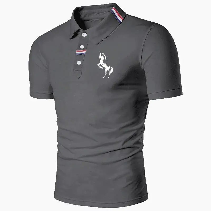 Comfort-Fit Men's Short Sleeve Polo