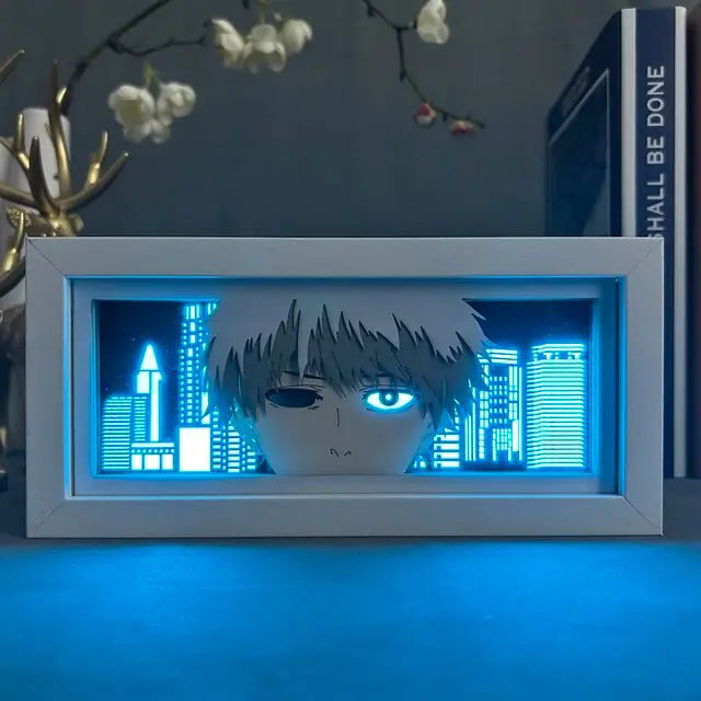 Illuminated Tokyo Ghoul Light Box for Interior Design