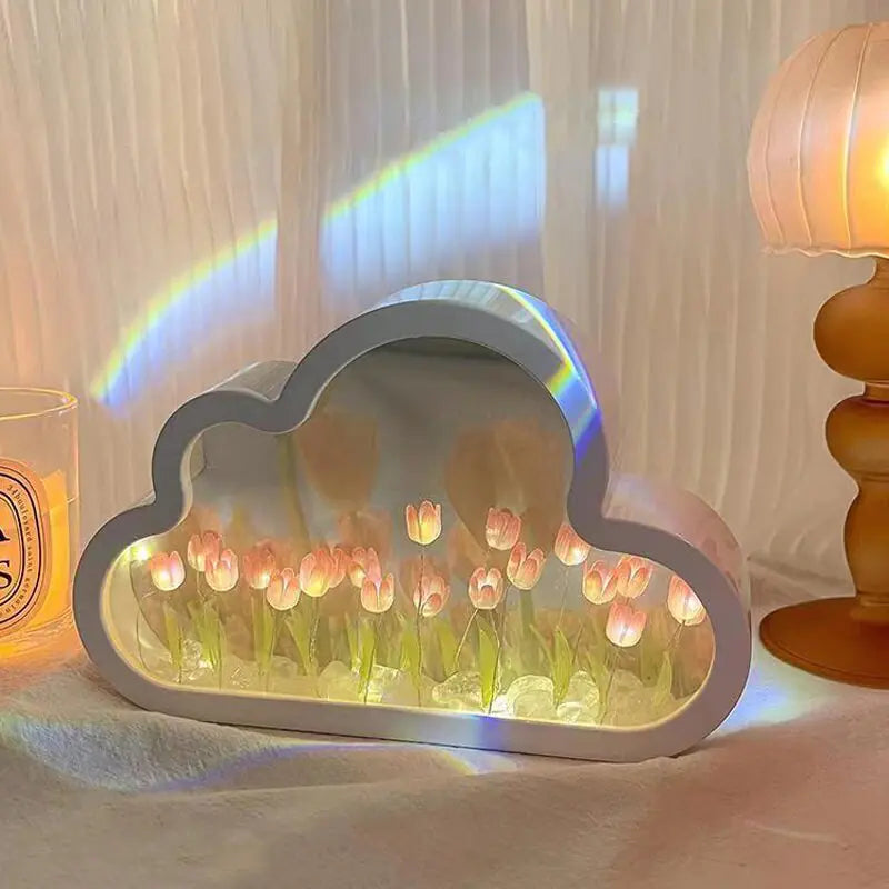 Cloud Tulip LED Night Light