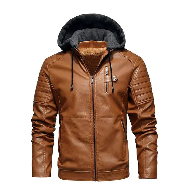 Men's Lightweight leather outerwear