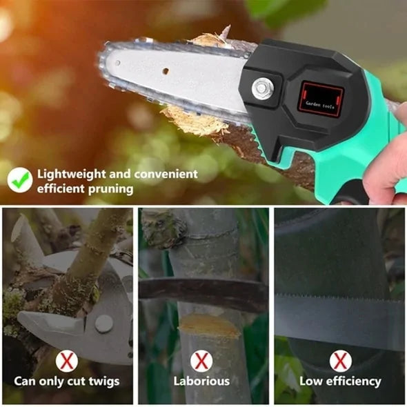 Lightweight 24V Mini Electric Chainsaw