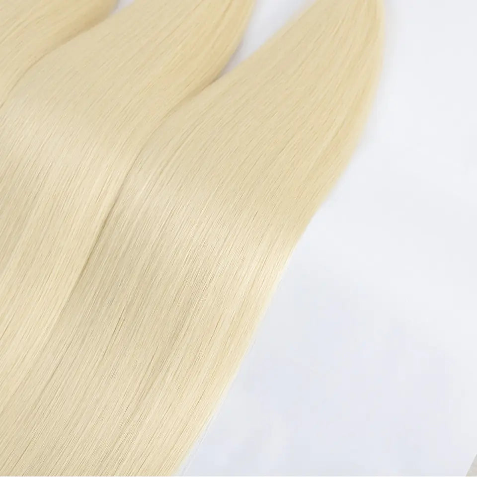 Bone Straight Synthetic Hair Bundles