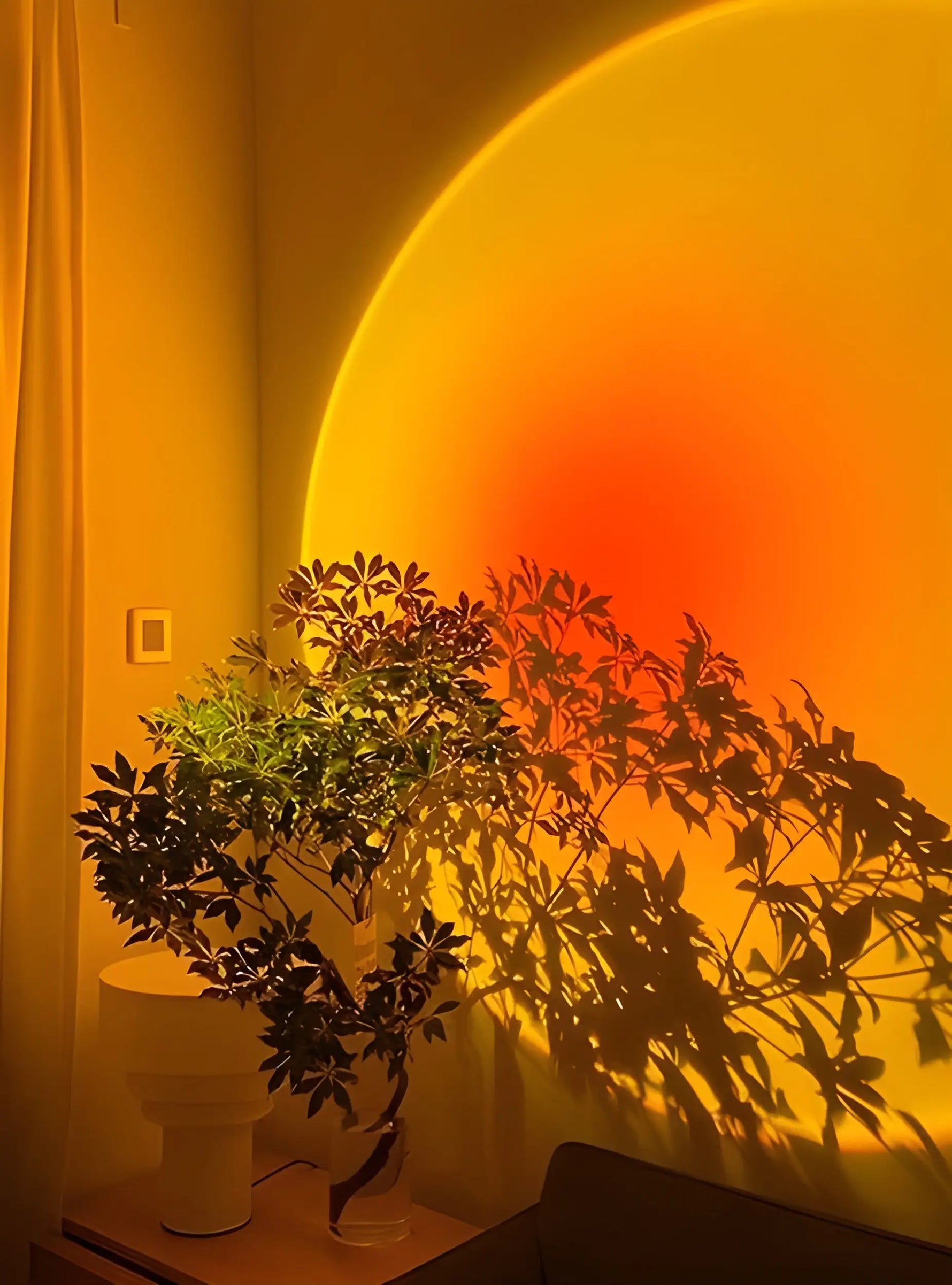 Living Space Warm Sunset Lamp