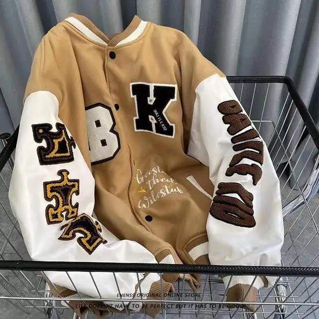 Loose-Fit Retro Jacket for Two