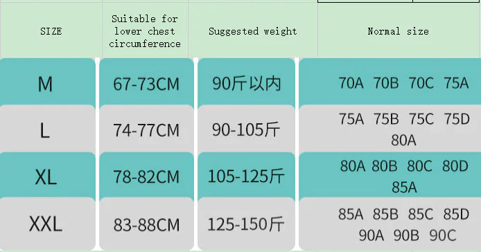 Women's Autumn Soft Sweater Size Chart