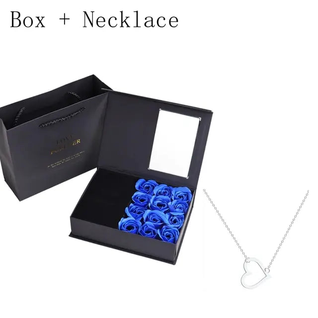 Rose Flower Soap Bars Gift Box