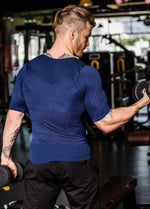 Men's Compression Bodybuilding Bodysuit