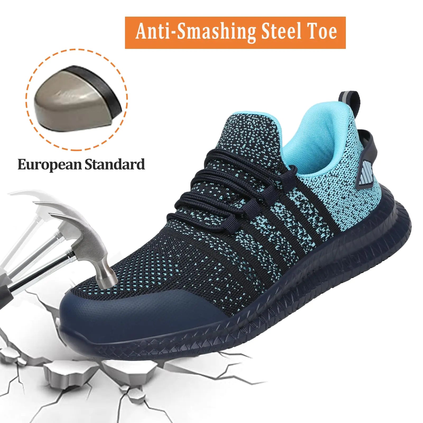 Puncture Proof Slip Resistant Trainers Sneakers