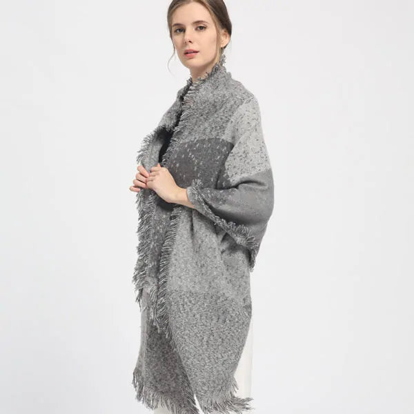 Oversized wrap Cashmere shawl