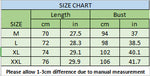 Modern Athletic Size Chart