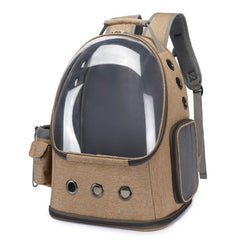 STOMART.CO.UK Cat Carrier Backpack Space Capsule Cats Free Text