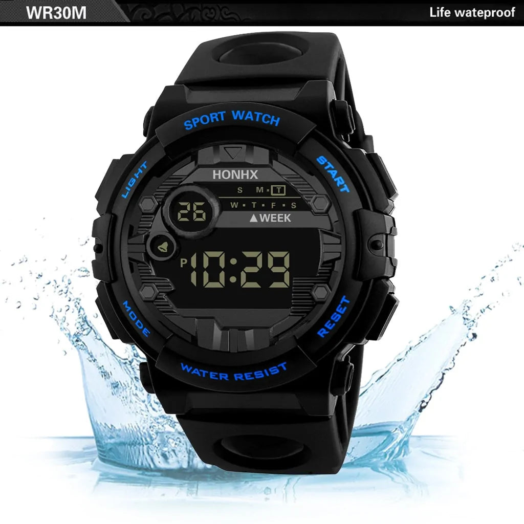 Men's Digital LED Wristwatch