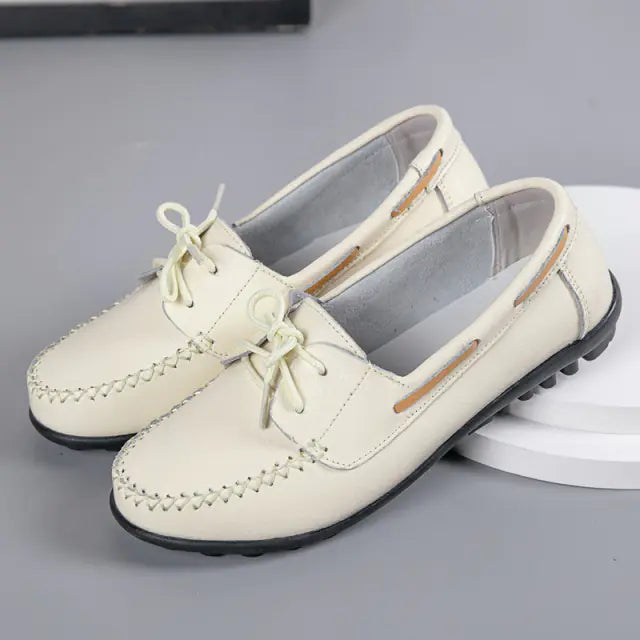 Women's Comfort Flat Leather Loafers