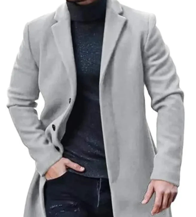 Thickened Tweed Jacket for Men