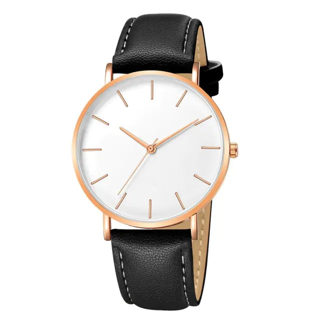 Simple Leather Men's Luxury Watch