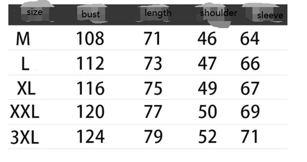 Men's Sportswear Tech Fleece Hoodie Jacket Size Chart