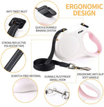 Retractable Poop Bag Dispenser Dog Leash