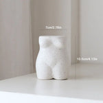 Human Body Sculpture Ceramic Vase