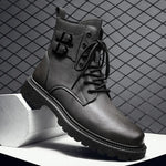 Hide boots 