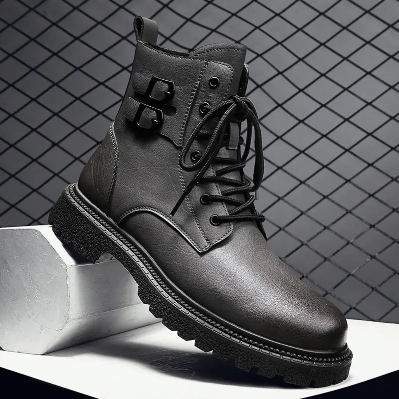 Hide boots 
