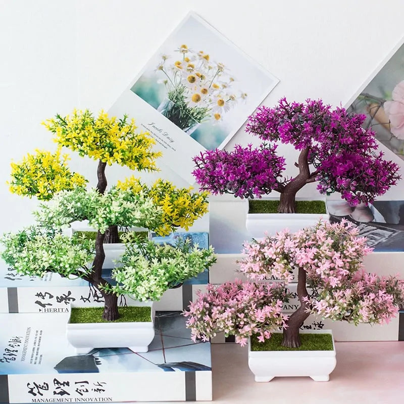 Lifelike Artificial Bonsai Tree for home decor