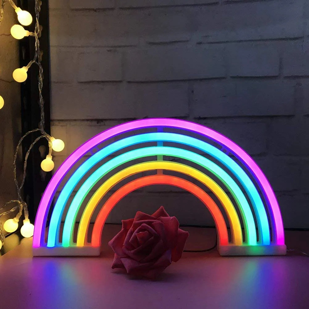 LED Rainbow Light Decor Lamp