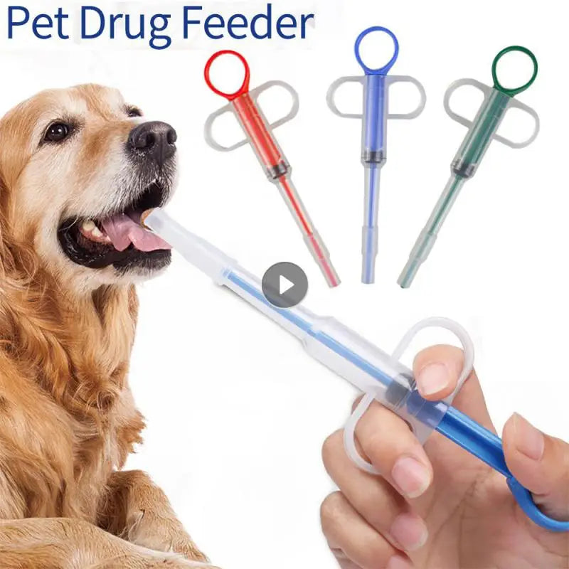 Pets Syringe Cat Dog Pill Dispenser