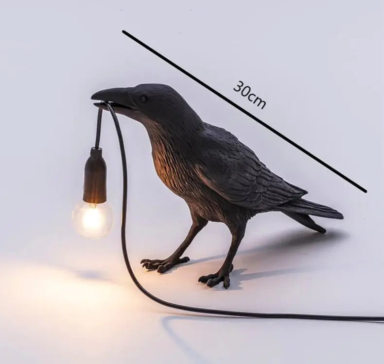 Home Decor Raven Accent Lamp