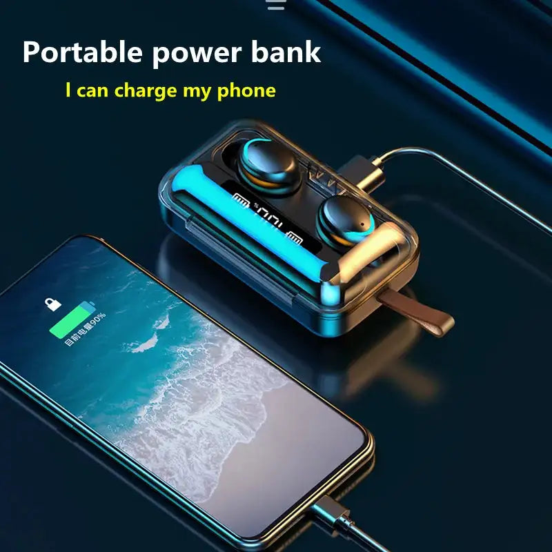 Wireless Waterproof Stereo Headphones