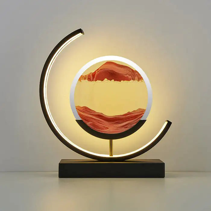 Flowing Sand Clock Lamp