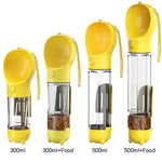 Multifunction Water Food Feeder Pet Bottle