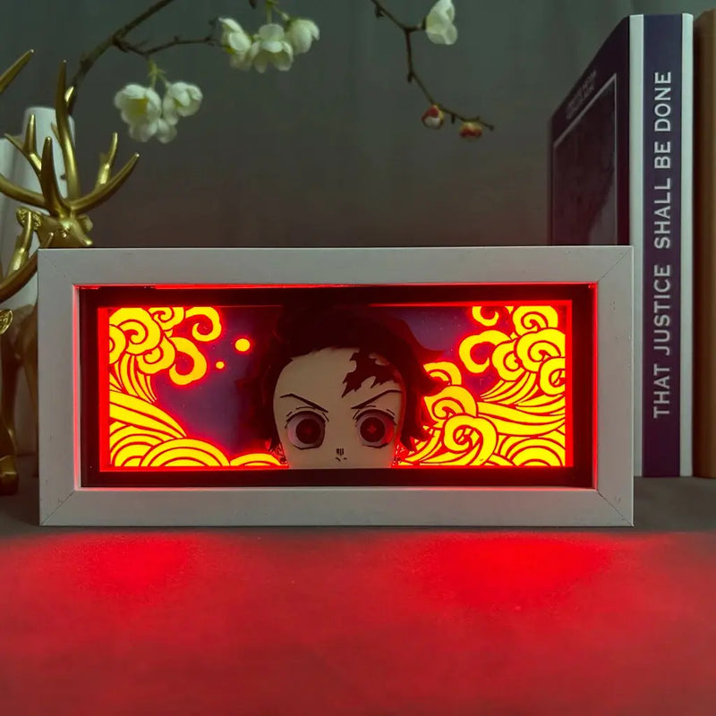 Light-up box featuring Demon Slayer anime