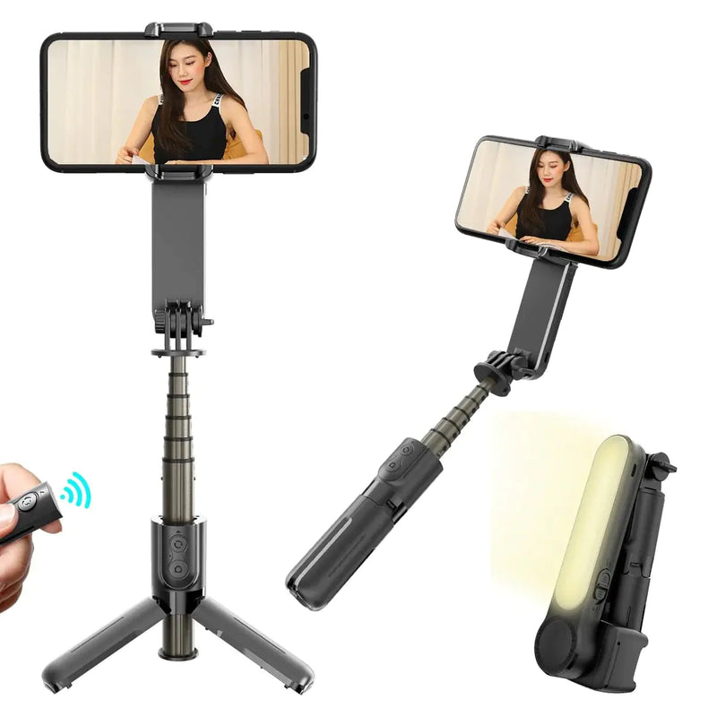 Selfie Stick Gimbal Tripod