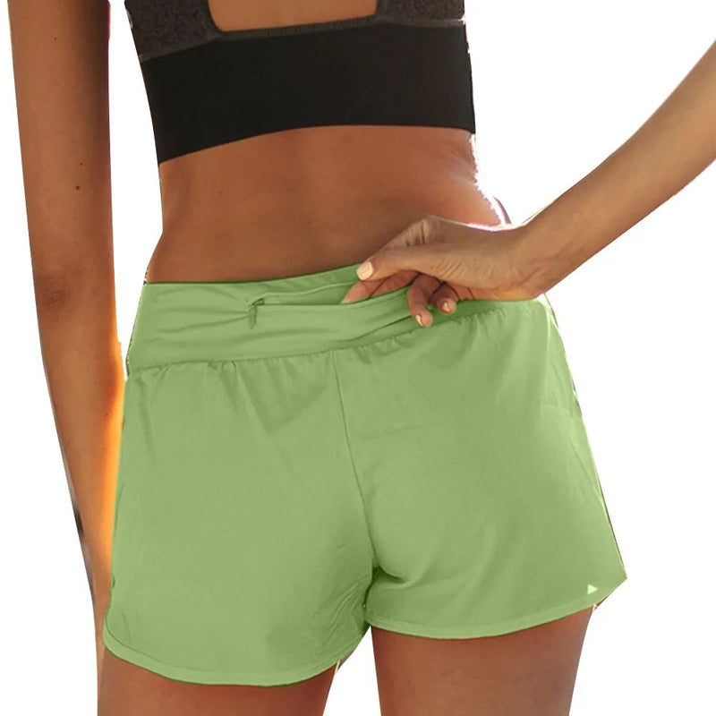 Breathable and Supportive Women's Running Shorts